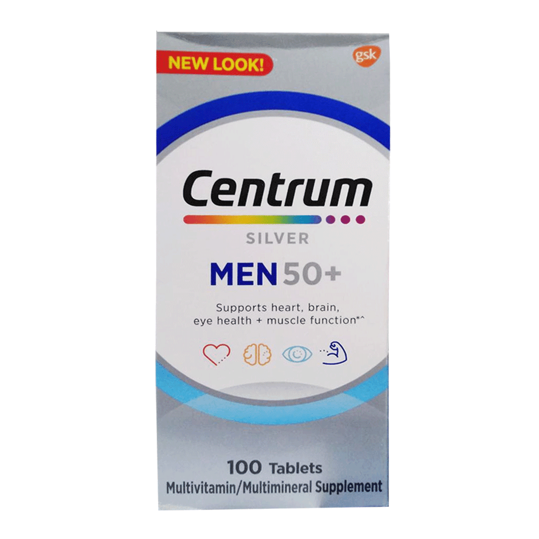 Centrum Silver Men 50+ in Pakistan - Buy Vitamins