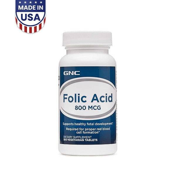 GNC Folic Acid 800mcg 100ct in Pakistan - Buy Vitamins