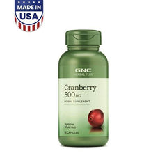 GNC Herbal Plus Cranberry 500mg 90ct in Pakistan - Buy Vitamins