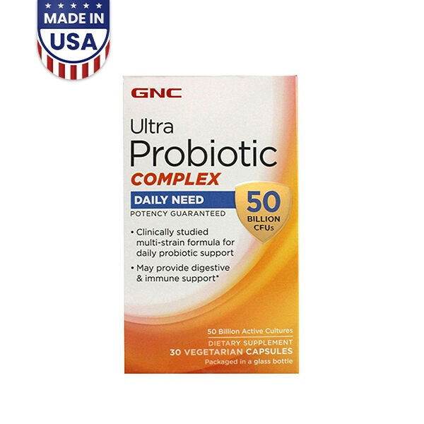 GNC Probiotic Complex – 50 Billion CFUs 30 Capsules in Pakistan - Buy Vitamins