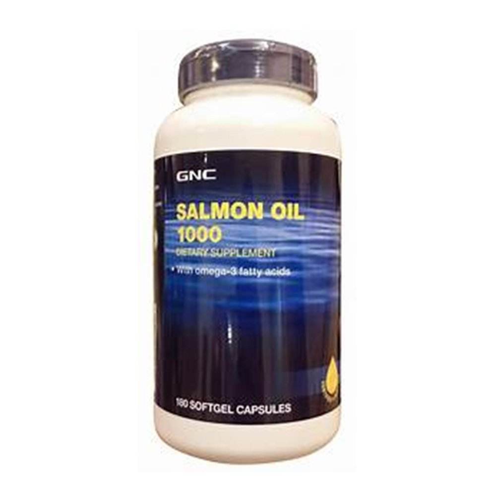 GNC Salmon Oil 180 Softgels in Pakistan - Buy Vitamins