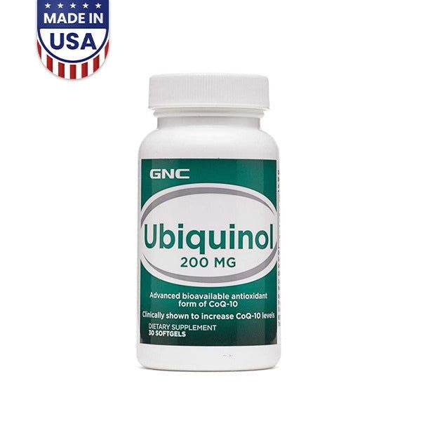 GNC Ubiquinol 200mg 30 Softgels in Pakistan - Buy Vitamins