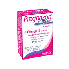 HealthAid Pregnazon Complete with Omega 3 60Ct in Pakistan - Buy Vitamins