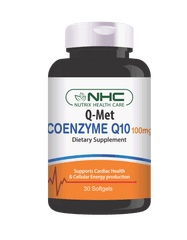NHC Q-Met Coenzyme Q10 1000mg in Pakistan - Buy Vitamins