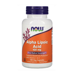 NOW Alpha Lipoic Acid 100mg 120CT in Pakistan - Buy Vitamins