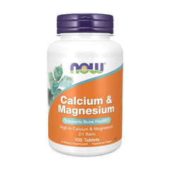 NOW Calcium & Magnesium 100ct in Pakistan - Buy Vitamins