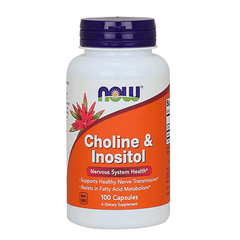 NOW Choline and Inositol 100ct in Pakistan - Buy Vitamins