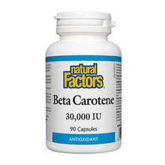 Natural Factors Beta Carotene Provitamin A 30,000 IU, 90 Ct in Pakistan - Buy Vitamins