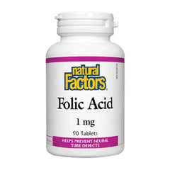 Natural Factors Folic Acid, 90 Ct in Pakistan - Buy Vitamins