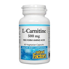 Natural Factors L-Carnitine 500mg, 60 Ct in Pakistan - Buy Vitamins