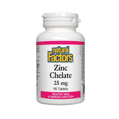 Natural Factors Zinc Chelate 25mg, 90 Ct in Pakistan - Buy Vitamins