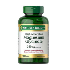Natures Bounty Magnesium Glycinate 240mg 180ct in Pakistan - Buy Vitamins
