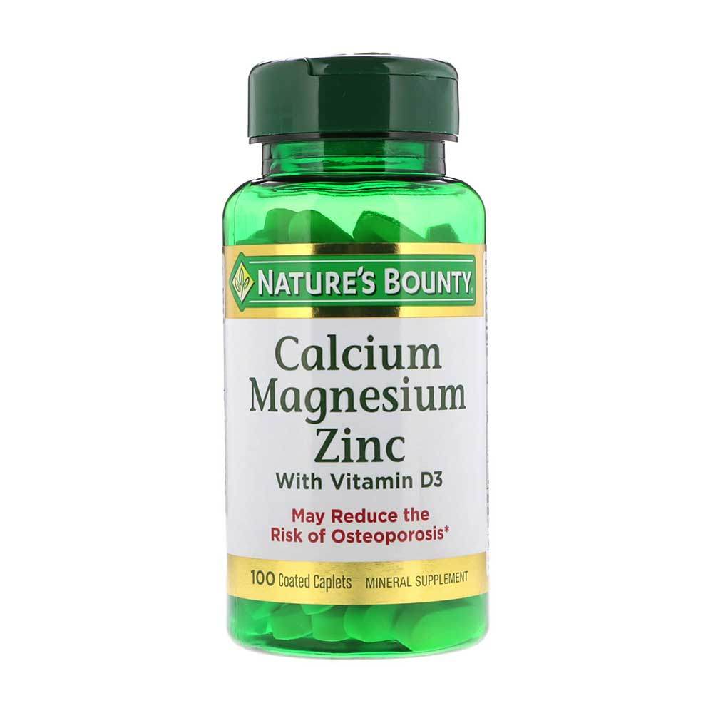 Natures Bounty Calcium Magnesium Zinc 100ct in Pakistan - Buy Vitamins