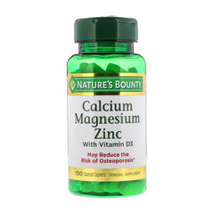 Natures Bounty Calcium Magnesium Zinc 100ct in Pakistan - Buy Vitamins