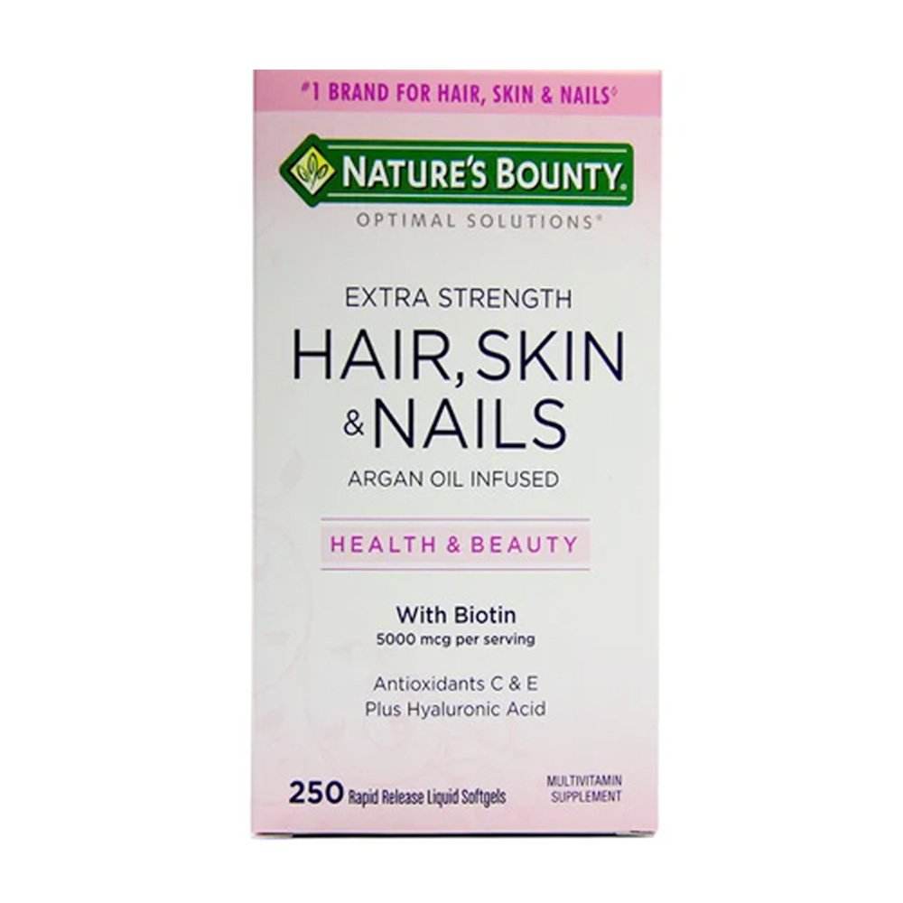 Natures Bounty Hair, Skin & Nails Extra Strength 250CT in Pakistan - Buy Vitamins