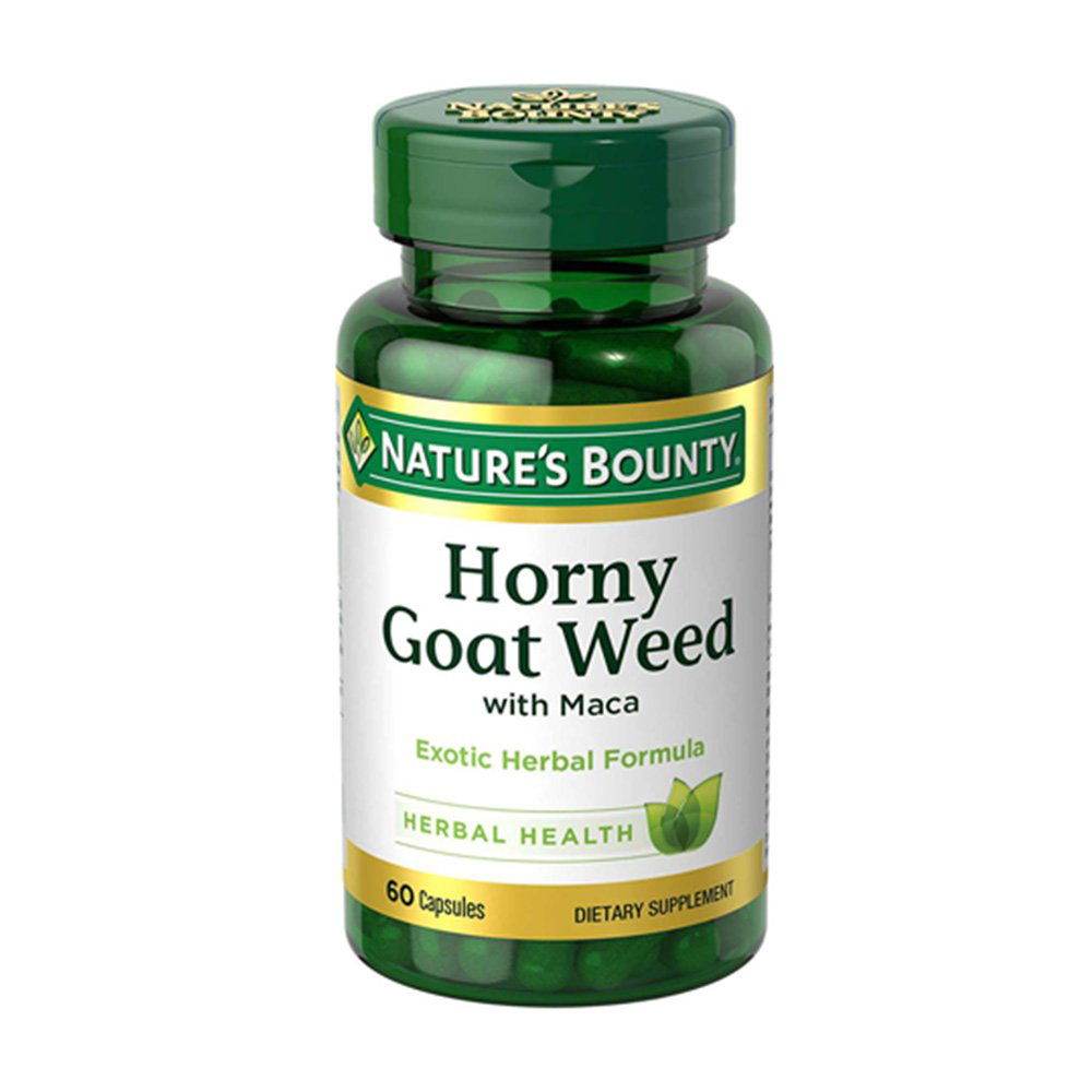 Natures Bounty Horny Goat Weed with Maca 60ct in Pakistan - Buy Vitamins