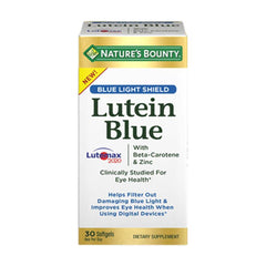 Natures Bounty Lutein Blue 30 Softgels in Pakistan - Buy Vitamins