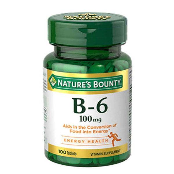 Natures Bounty Vitamin B-6 100mg in Pakistan - Buy Vitamins