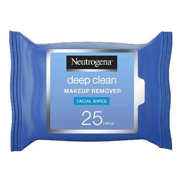 Neutrogena Makeup Remover Facial Wipes Deep Clean Pack Of 25 Wipes in Pakistan - Buy Vitamins