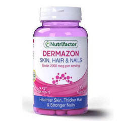 Nutrifactor Dermazon Skin Hair & Nails, 30 Ct in Pakistan - Buy Vitamins