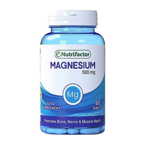 Nutrifactor Magnesium 500mg, 60 Ct in Pakistan - Buy Vitamins