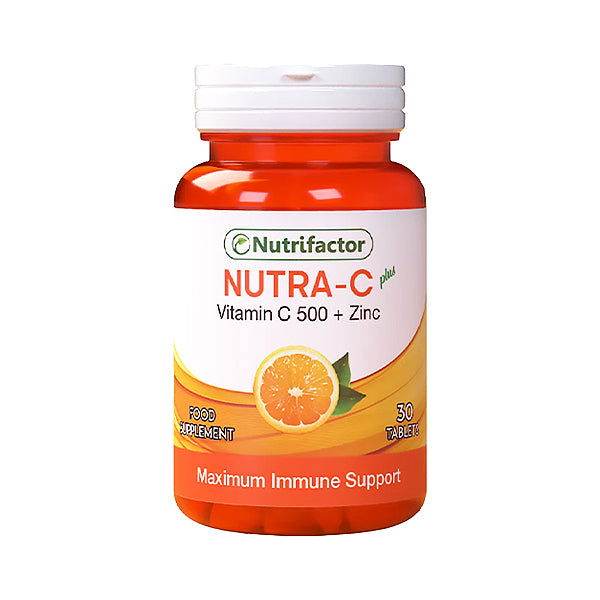 Nutrifactor Nutra-C 500mg Plus Zinc in Pakistan - Buy Vitamins