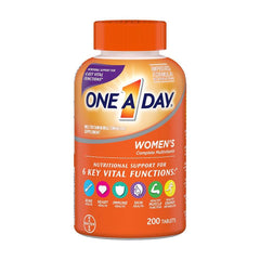 One A Day Multivitamins for Women Complete Multivitamin 200 CT in Pakistan - Buy Vitamins