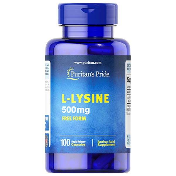 Puritans Pride L-Lysine 500mg, 100Ct in Pakistan - Buy Vitamins