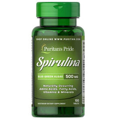 Puritans Pride Spirulina 500mg in Pakistan - Buy Vitamins