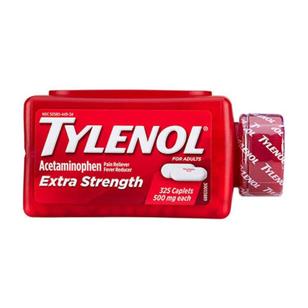 TYLENOL Extra Strength Pain Reliever 500mg 325 caplets in Pakistan - Buy Vitamins