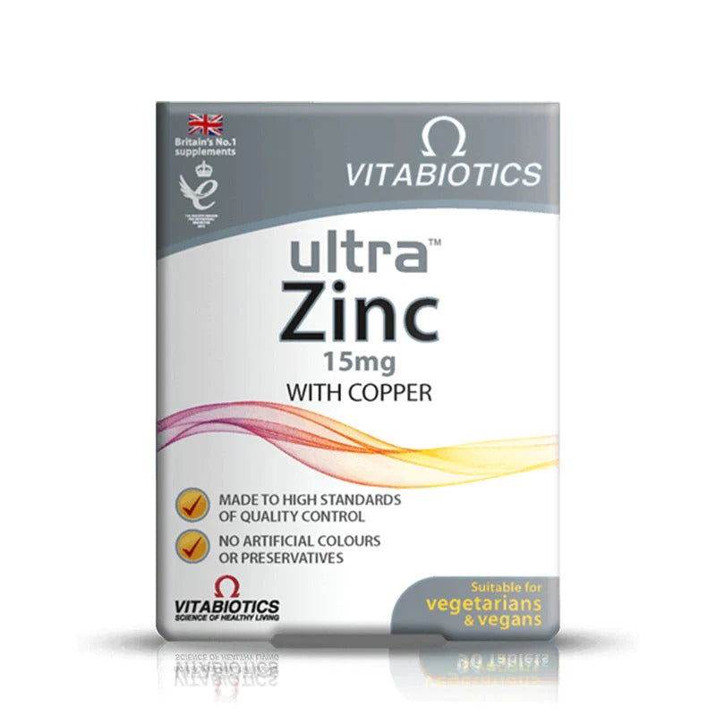 Vitabiotics Ultra Zinc 60ct in Pakistan - Buy Vitamins