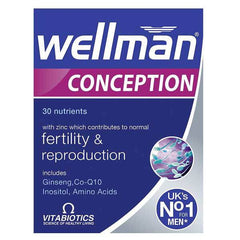 Vitabiotics Wellman Conception 30CT in Pakistan - Buy Vitamins