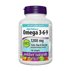 Webber Naturals Omega 3-6-9 in Pakistan - Buy Vitamins