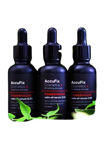 AccuFixCosmetics Retin-oil Serum 0.2%-1.0% | Best Retinol Serum in Pakistan - Buy Vitamins