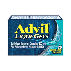 Advil Liquid Gels 20 CT - Buy Vitamins