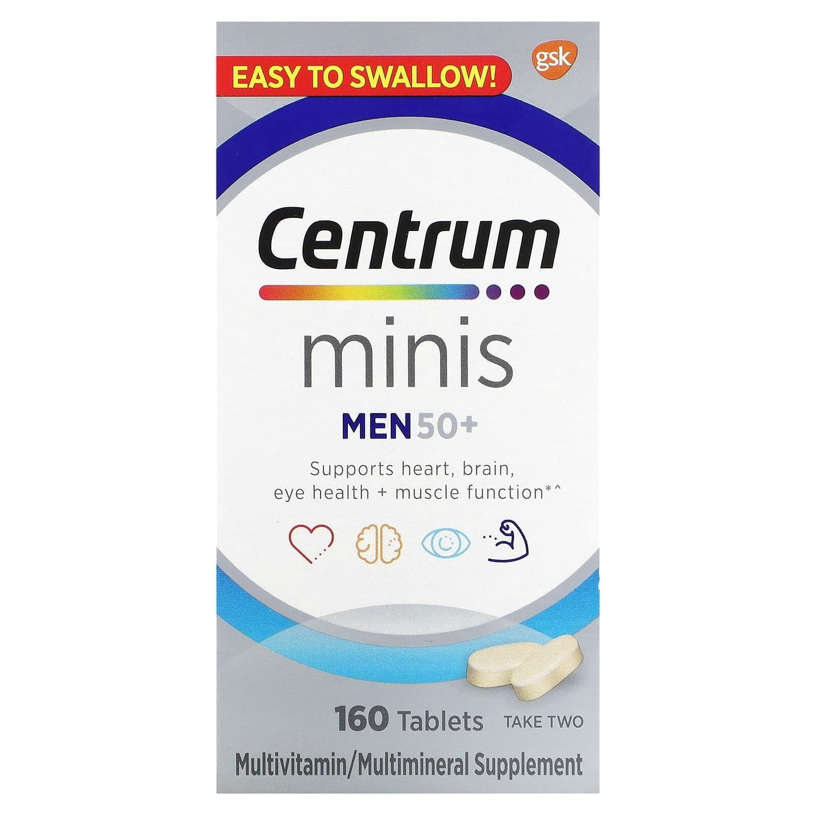 Centrum Minis Men 50+ 160 Ct - Buy Vitamins