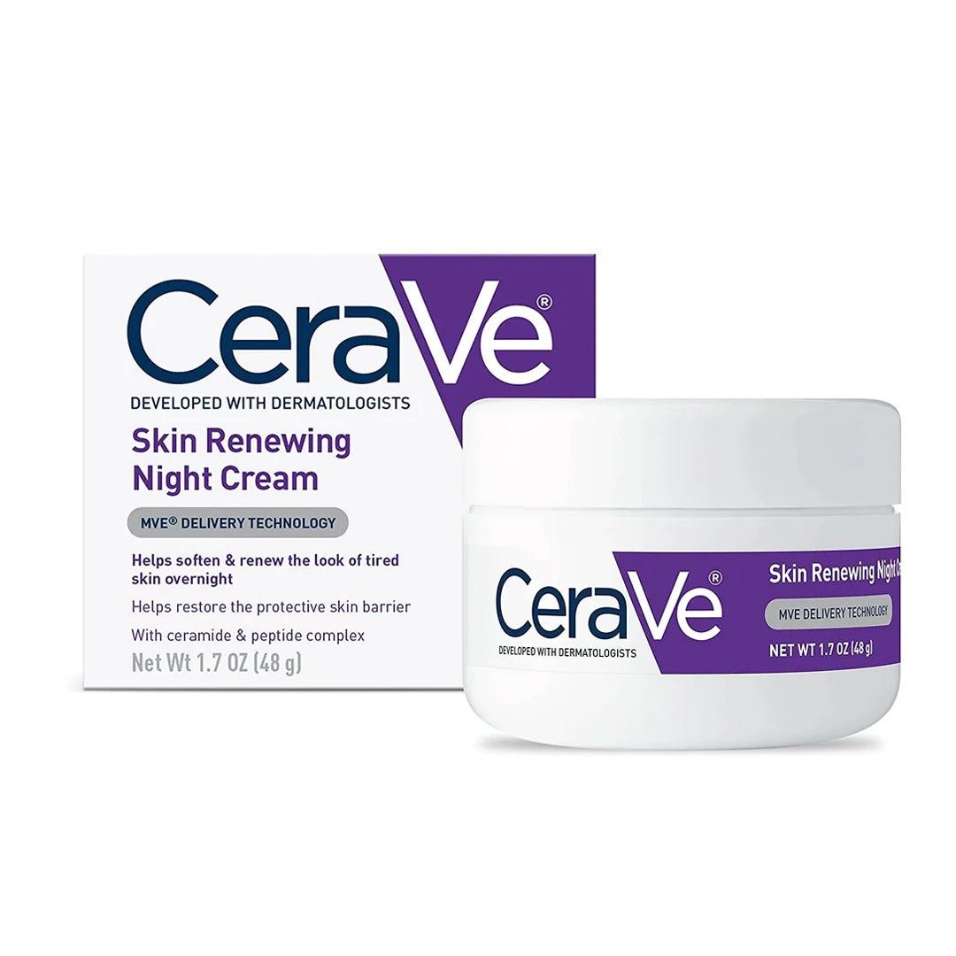 CeraVe Skin Renewing Night Cream, 48g - Buy Vitamins