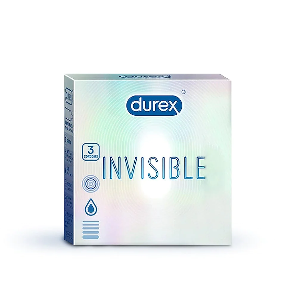 DUREX INVISIBLE (3pcs) - Buy Vitamins