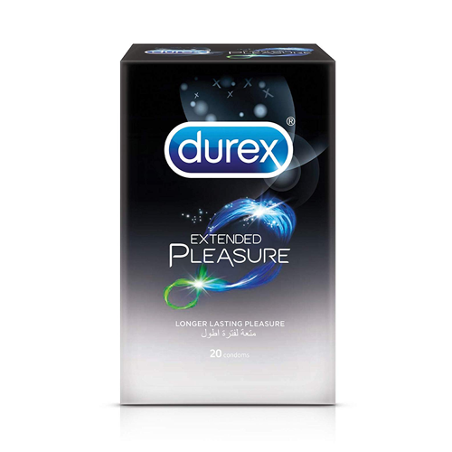 Durex Extended Pleasure Condoms (20Pcs) - Buy Vitamins