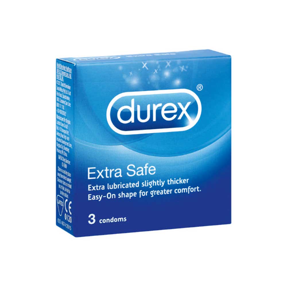 Durex Extra Safe Condom (3pcs) - Buy Vitamins