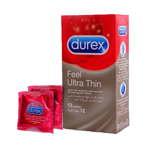 Durex Feel Ultra Thin Condoms (12pcs) in Pakistan - Buy Vitamins