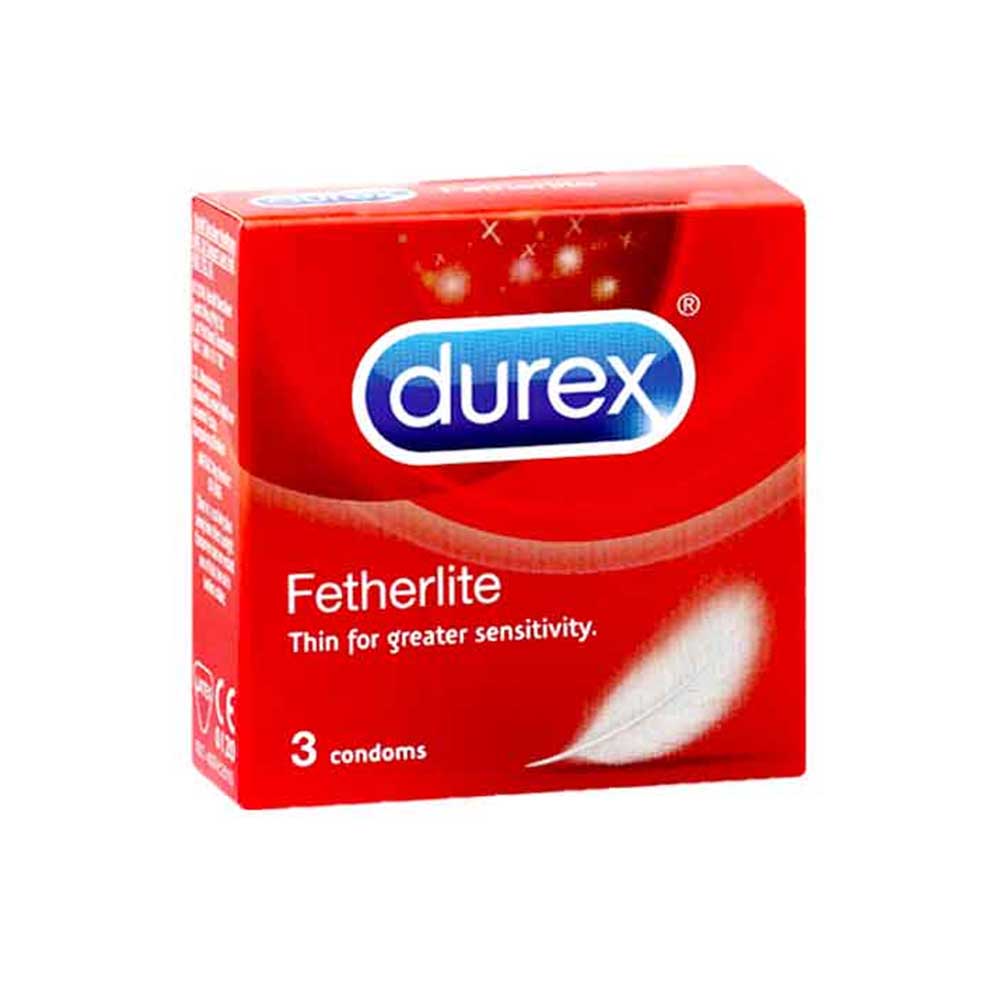 Durex Fetherlite Condoms (3pcs) - Buy Vitamins