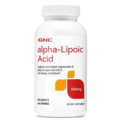 GNC Alpha Lipoic Acid 300mg 60CT in Pakistan - Buy Vitamins