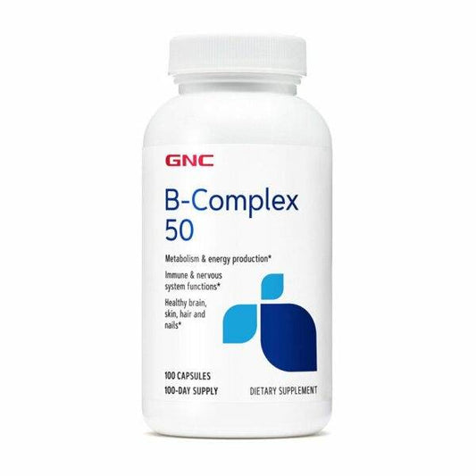 GNC B-Complex Plus Energy 120CT in Pakistan - Buy Vitamins