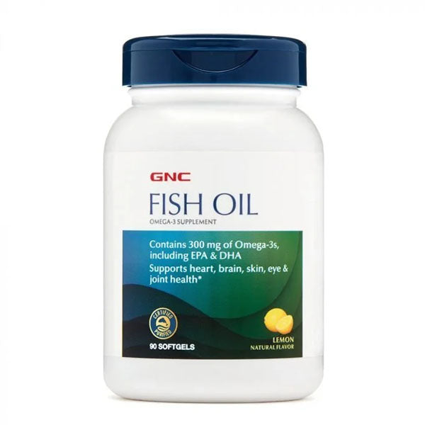 GNC Fish Oil Omega-3 90ct - Buy Vitamins