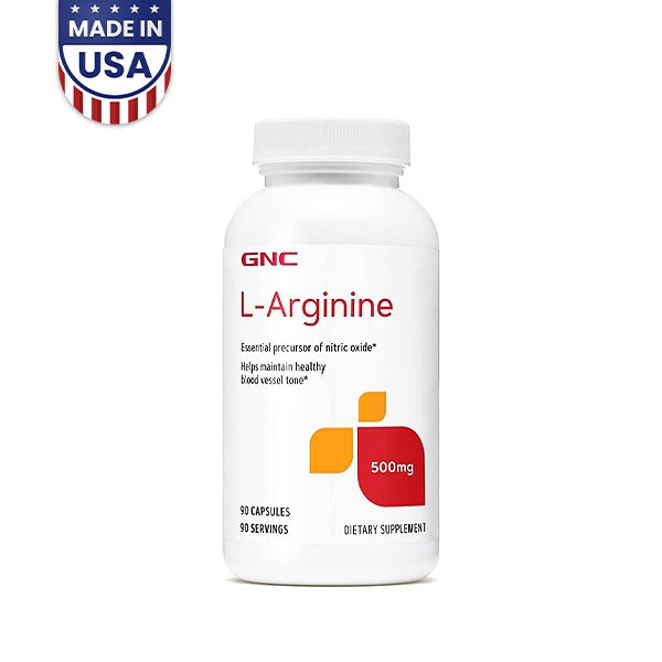 GNC L-Arginine 500mg 90ct - Buy Vitamins