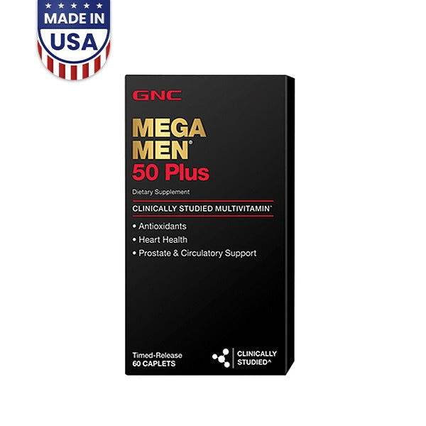 GNC MEGA MEN 50 Plus 60 CT in Pakistan - Buy Vitamins