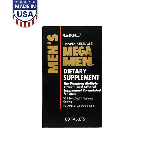 GNC Mega Men Time Release 100CT in Pakistan - Buy Vitamins