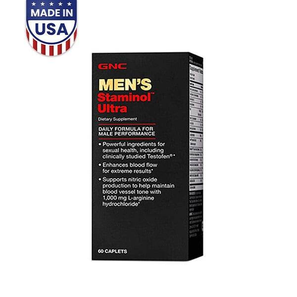 GNC Men’s Staminol Ultra 60 Capsules in Pakistan - Buy Vitamins