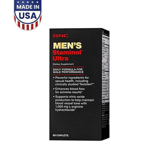 GNC Men’s Staminol Ultra 60 Capsules in Pakistan - Buy Vitamins